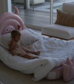 Kids Sleepover Bed, Monster Pink - Image 7