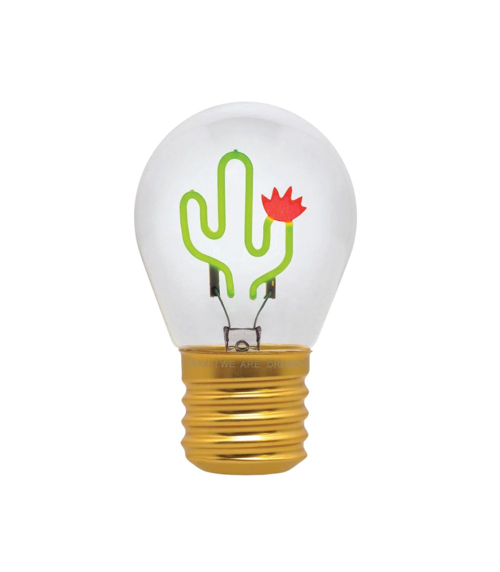 342 Cactus Lightbulb - Shaped Table Lamp - Image 1