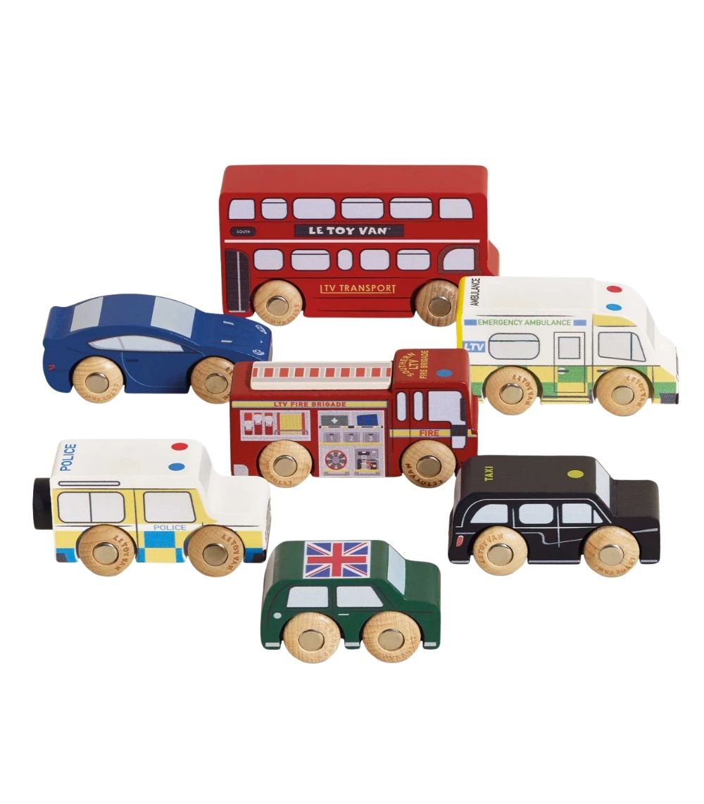35 Le Toy Van London Car Set - Image 1
