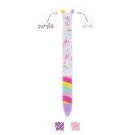 Unicorn Two-Colour Ballpoint Pen - Click&Clack