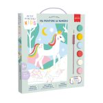 Paint By Number Kit For Kids - Unicorn And Piou