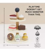 Le Toy Van Three Tier Cake Stand - Image 4