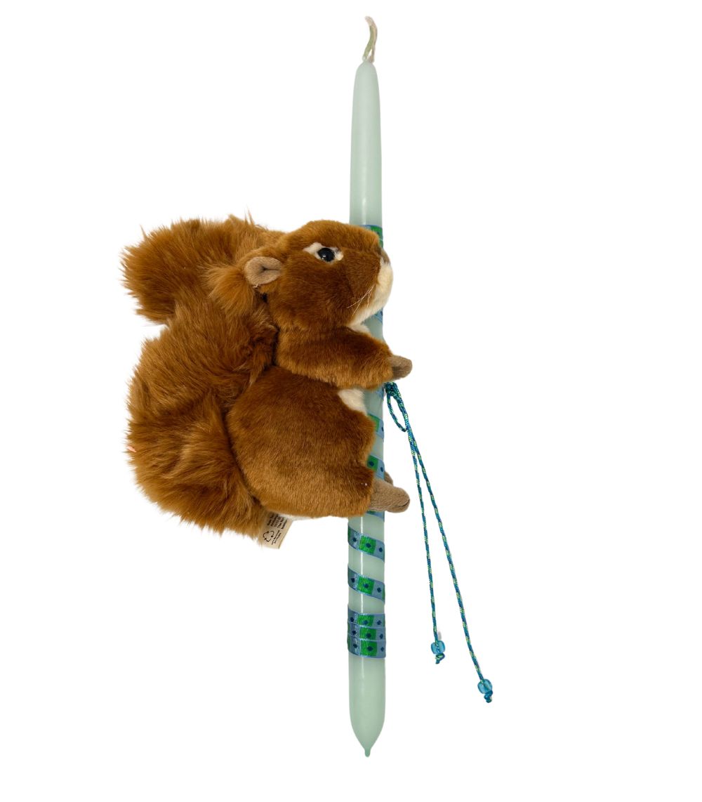 5 Squirrel Hop Easter Candle - Image 1