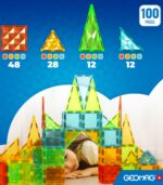 Geomag Magnetic Tiles Gems 100 pcs - Image 5