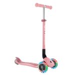 Globber Scooter Primo Foldable Lights Pastel Pink