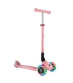 Globber Scooter Primo Foldable Lights Pastel Pink