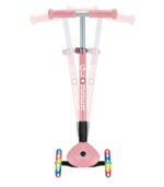 Globber Scooter Primo Foldable Lights Pastel Pink - Image 2