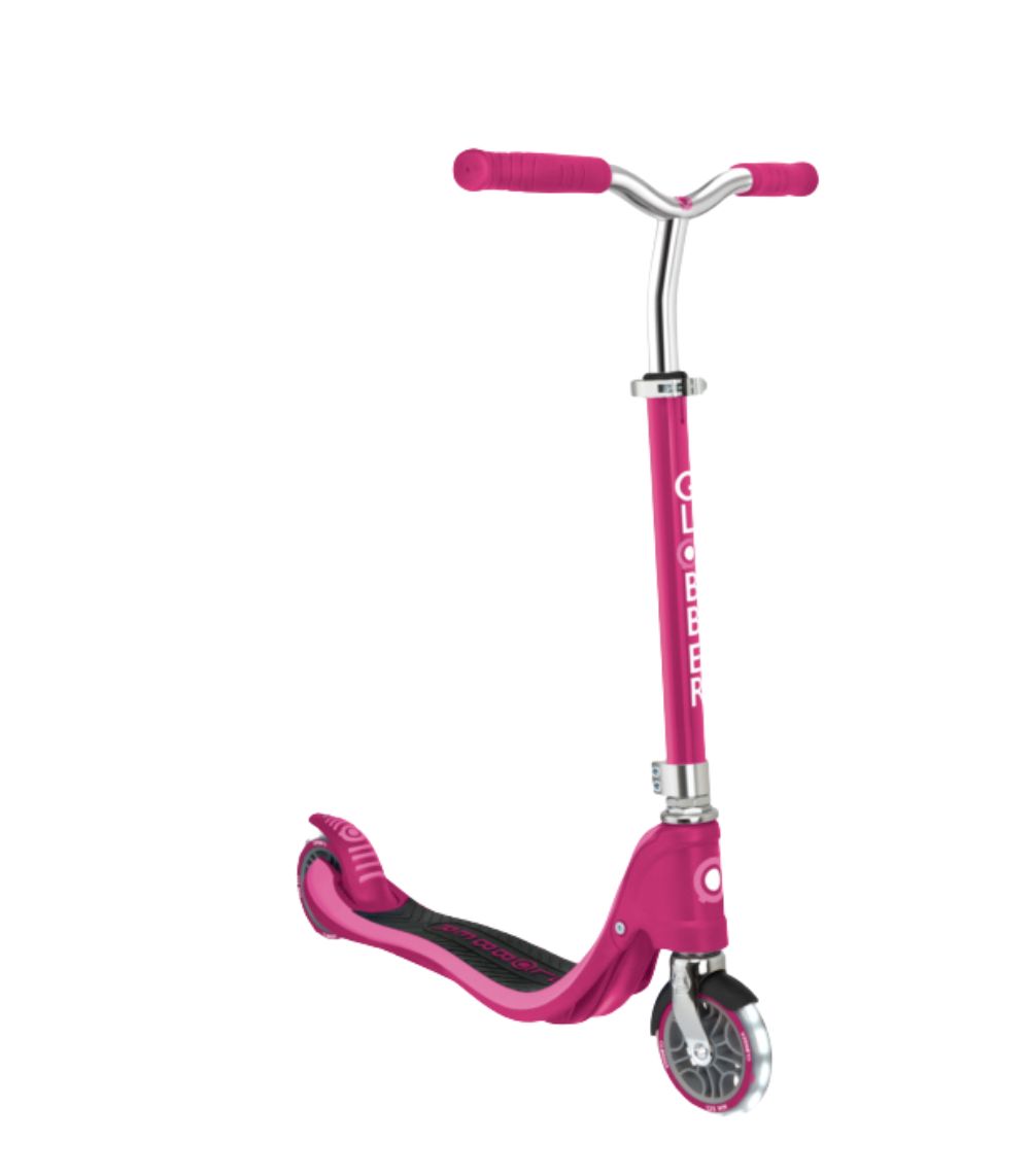 71 Globber Scooter Flow 125 Lights Ruby - Image 1