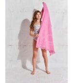 Bubblegum - Mini Monochrome Beach Towel - Image 2