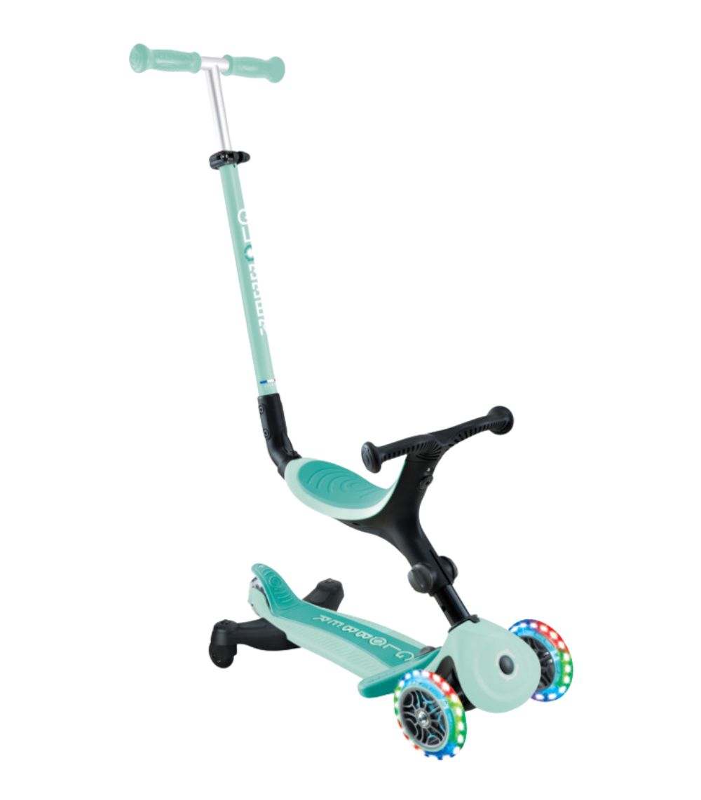 82 Globber Scooter Foldable Go.Up Active Lights 360 Mint - Image 1