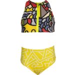 Delphine Two-Piece, Sun Blue