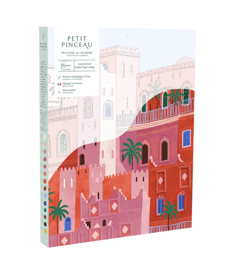 9 Paint By Number Kit - Sunset In Morocco - Image 1