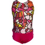 Siren Sleeveless One-Piece, Sun Red