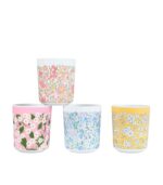 Meri Meri x Liberty Mixed Set Reusable Cups (x 4)