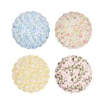 Meri Meri x Liberty Mixed Set Reusable Small Plates (x 4)