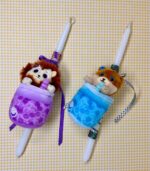 Blue Bubble Tea Dreams Easter Candle - Image 2