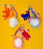 Fur Real Blue Key/Bag Charm - Image 3