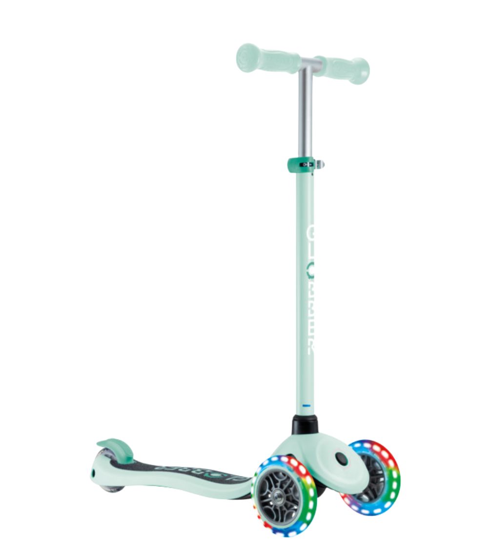 126 Globber Scooter Primo Lights V2 Dark Mint - Image 1