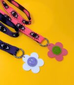 Loop in Bloom Purple Lanyard - Image 2
