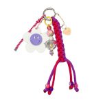 Bloom Boom White Key/Bag Charm