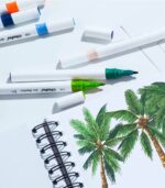Ohuhu Oahu 48 Colors Dual Tips Alcohol Art Markers, Fine & Chisel - Image 2