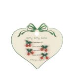 4 Pack Mini Cherry Hair Pin, Cherry