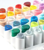 Ohuhu Kaala 60 Colors Illustrations Slim Broad & Mini Brush Dual Tips Alcohol Art Markers - Image 5