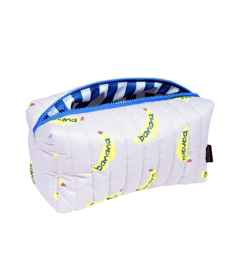 291 Banana Quilted Medium Pouch - Image 1