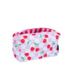 Cherries Quilted Small Pouch