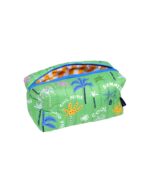 Palm Tree Quilted Small Pouch
