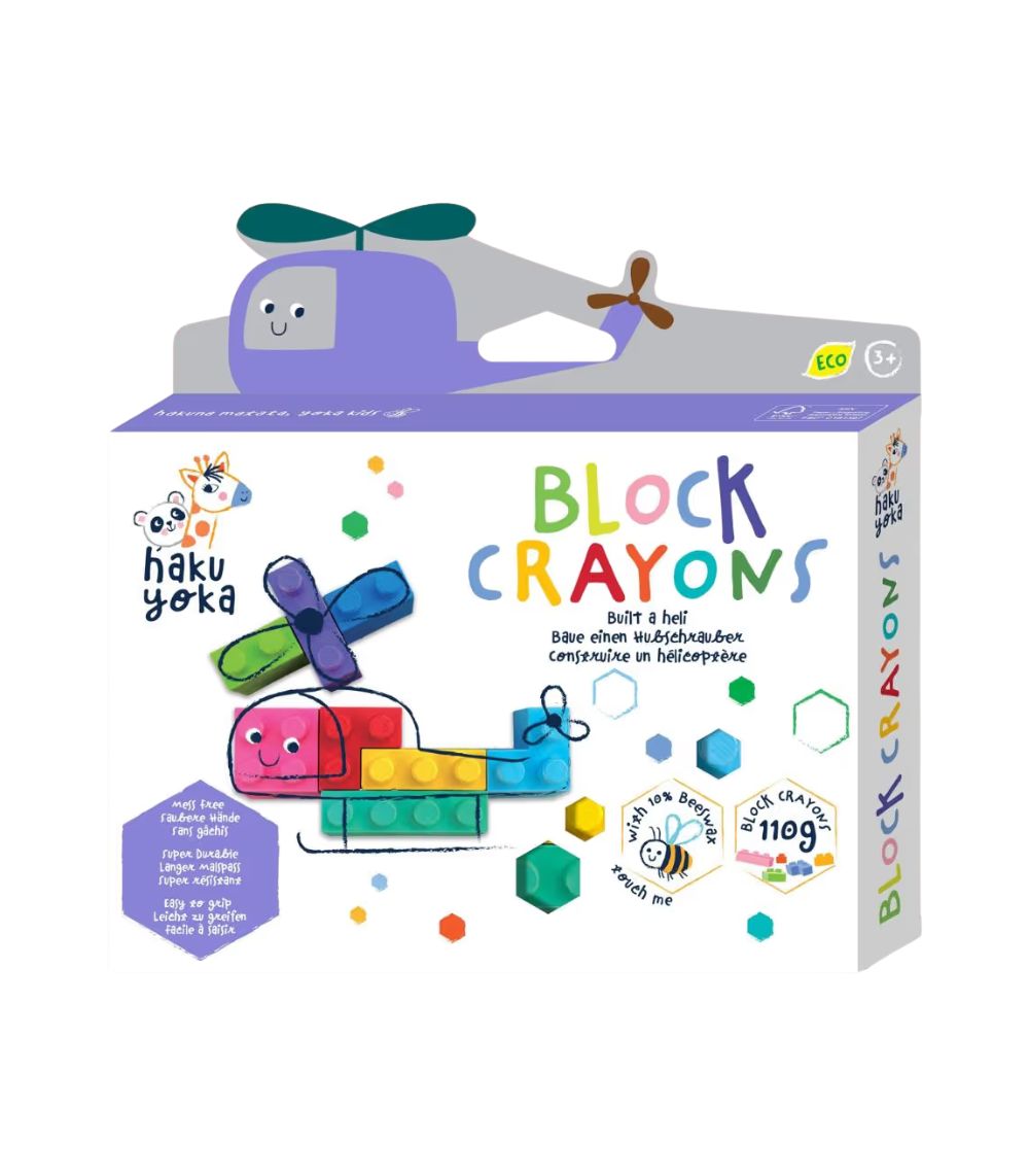 34 Block Crayons - Heli - Image 1