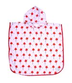 Flamingo Heart Poncho