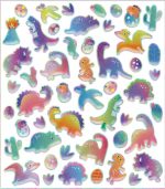 Puffy Sticker Dino - Image 2