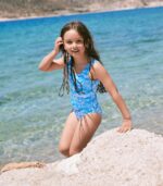 Amelia One-Piece, Clouds - Image 3