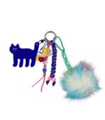 Fur Real Blue Key/Bag Charm
