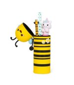 Kawaii 2 In 1 Soft Silicone Pencil Case - Bee - Image 2
