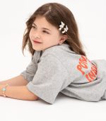 Powered By Imagination Grey Kids T-Shirt - Image 2