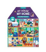 My House, My Home 100 Piece House-Shaped Puzzle - Image 4