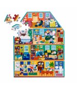 My House, My Home 100 Piece House-Shaped Puzzle - Image 3