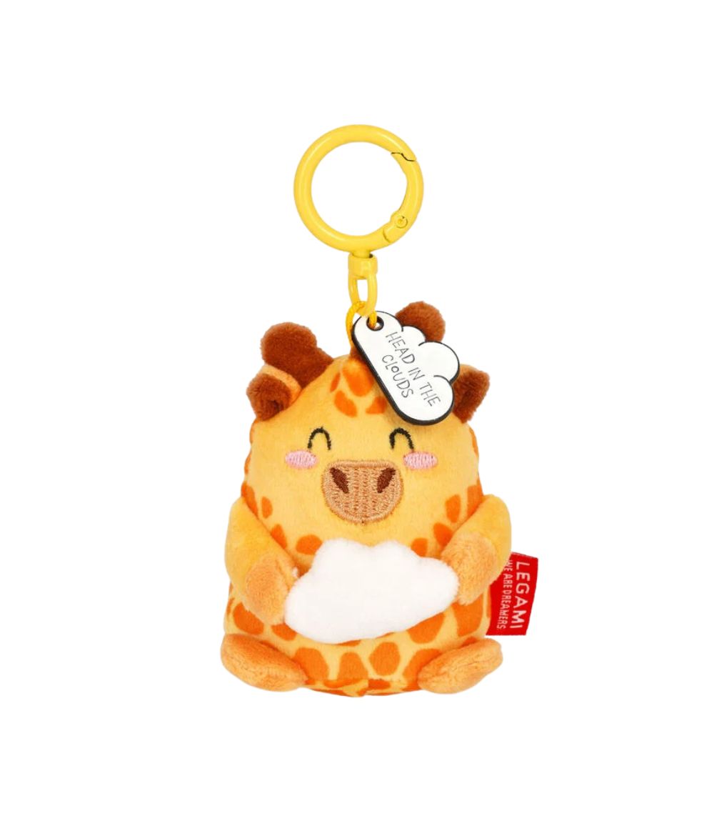 451 Plush Key Ring - Super Soft! - Tiny - Giraffe - Image 1
