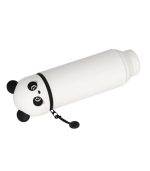 Kawaii 2 In 1 Soft Silicone Pencil Case - Panda