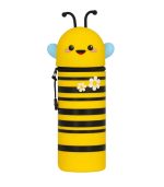 Kawaii 2 In 1 Soft Silicone Pencil Case - Bee - Image 3