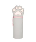 Kawaii 2 In 1 Soft Silicone Pencil Case - Kitty Paw - Image 3