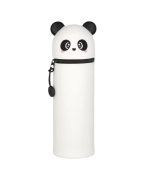 Kawaii 2 In 1 Soft Silicone Pencil Case - Panda - Image 3