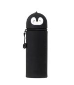 Kawaii 2 In 1 Soft Silicone Pencil Case - Penguin - Image 3