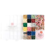 Maxi Box - 16 Colors of Nature Heishi Beads And Accessories - Image 3