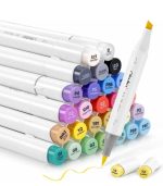 Ohuhu Honolulu 24 Colors Dual Tips Alcohol Art Markers - Image 8