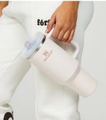 The Quencher H2.O FlowState Tumbler 1.18L, Rose Quartz 2.0 - Image 4