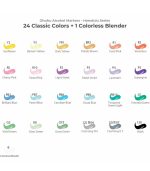 Ohuhu Honolulu 24 Colors Dual Tips Alcohol Art Markers - Image 4