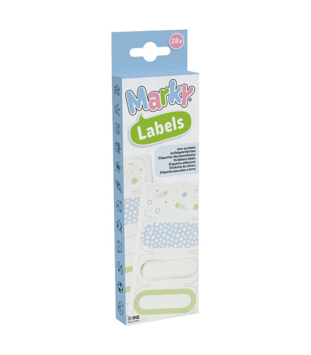 76 Marky Iron -On Labels - Image 1
